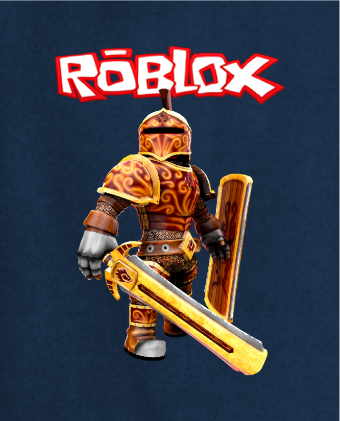 Džemperis roblox character knight